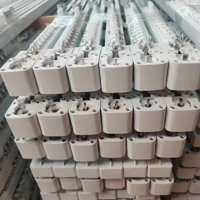 Traces de rideau motorisées en alliage d'aluminium montées sur le dessus pour des solutions économiques