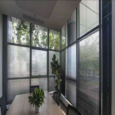 Des stores en aluminium sont la solution idéale pour des vitres polyvalentes et élégantes