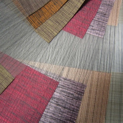 Demande personnalisée Design de maison de pointe Tissu aveugle de zèbre avec personnalisation