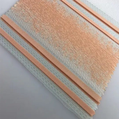 Demande personnalisée Design de maison de pointe Tissu aveugle de zèbre avec personnalisation