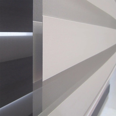 Demande personnalisée Design de maison de pointe Tissu aveugle de zèbre avec personnalisation