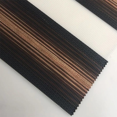 Demande personnalisée Design de maison de pointe Tissu aveugle de zèbre avec personnalisation