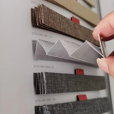 End Plissé volets Tissu pour espaces de bureaux personnalisés Manuel d'ouverture et de personnalisation