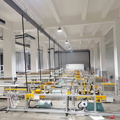 Machine de fabrication de stores de nid d'abeille hautement personnalisable et évolutif pour les applications CNC