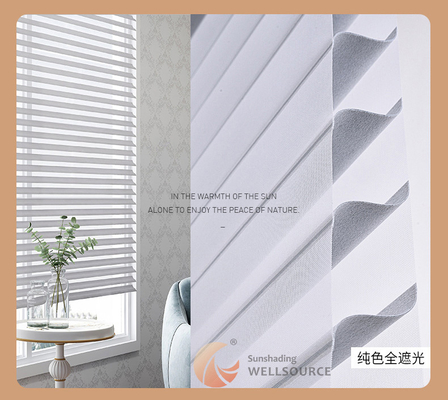 WELLSOURCE Manuel 2&quot;Shangri-la nuances Filtrage de lumière non éteint pour la maison, le bureau, l'hôtel, le club, le restaurant sur mesure