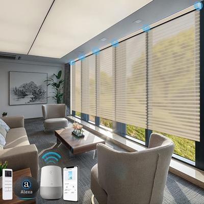 WELLSOURCE Manual 2&quot;Shangri-la Blinds Filtreur de lumière non éteint pour la maison, le bureau, l'hôtel, le club, le restaurant sur mesure
