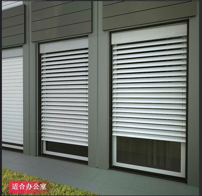 Manuel type ouvert sophistiqué personnalisation bobines d'aluminium stores pour un look raffiné
