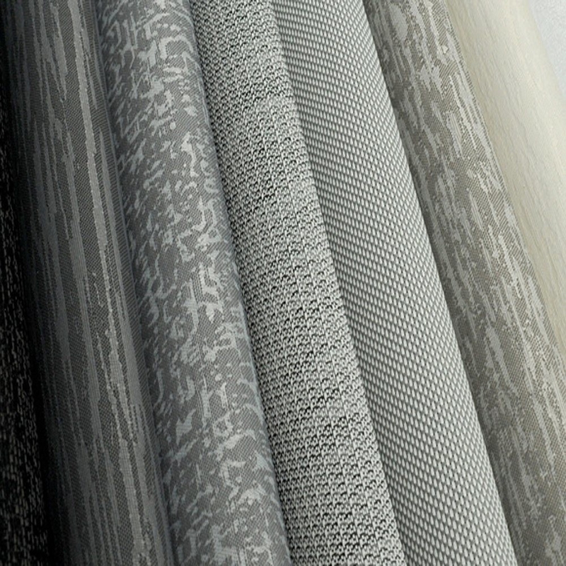 Tissu de voile en velours broyé sur mesure pour un traitement de fenêtre unique et texturé