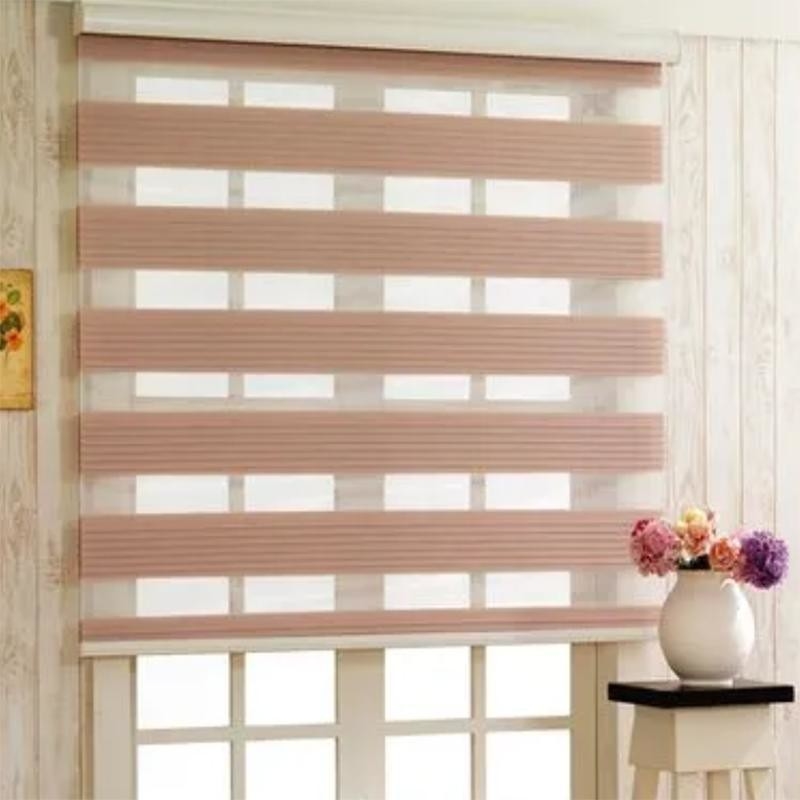 Personnalisé Oui Moderne Zebra Blind pour l' ombre de rouleau Jour et Nuit Polyester Blinds