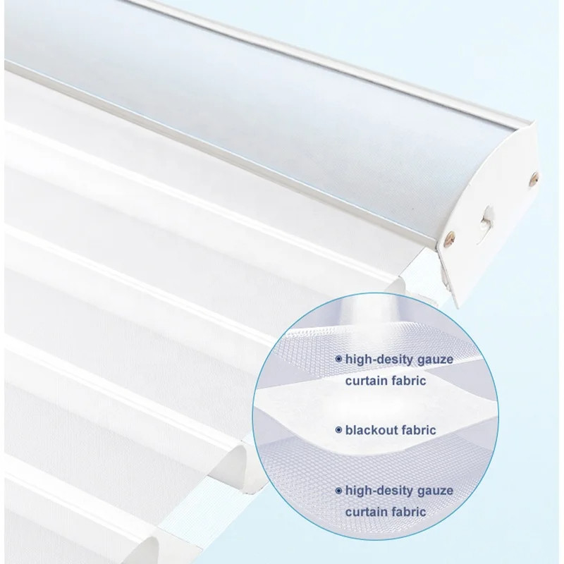 WELLSOURCE Manuel 2&quot;Shangri-la nuances Filtrage de lumière non éteint pour la maison, le bureau, l'hôtel, le club, le restaurant sur mesure