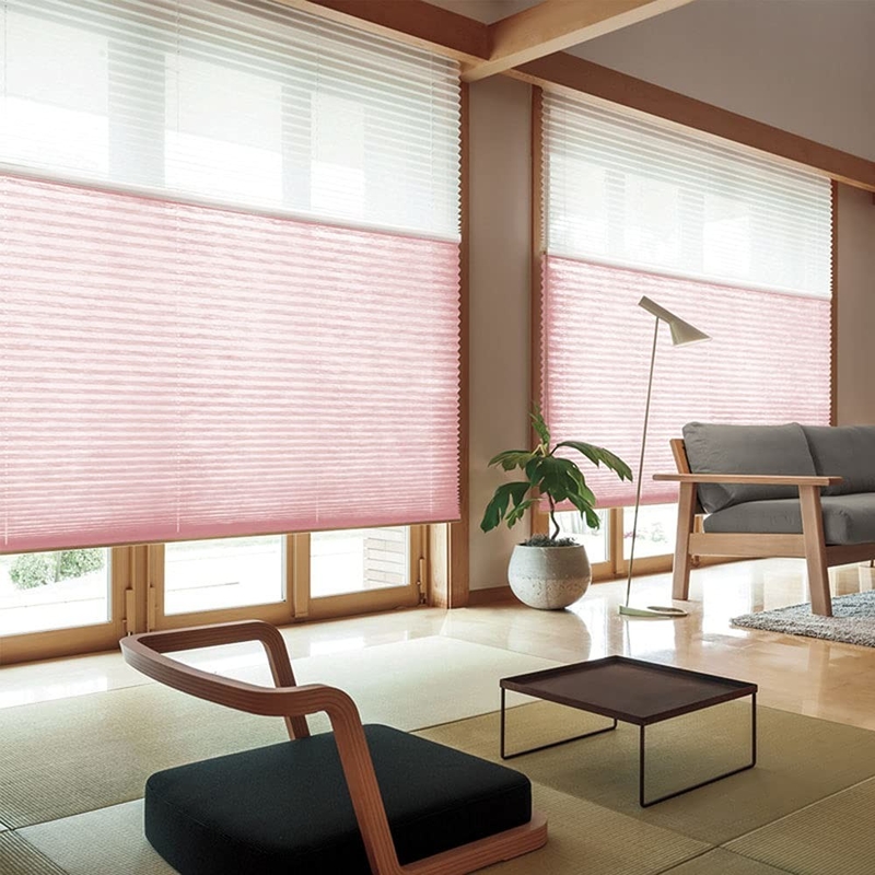 WELLSOURCE manuel sans fil jour et nuit cellulaire nuances non obscurcissement filtrage de la lumière toile de nid de miel pour la maison, le bureau,